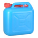 Nourrices à carburant STANDARD 10 L, PE-HD bleu, homologation NU, accessoire rouge-1