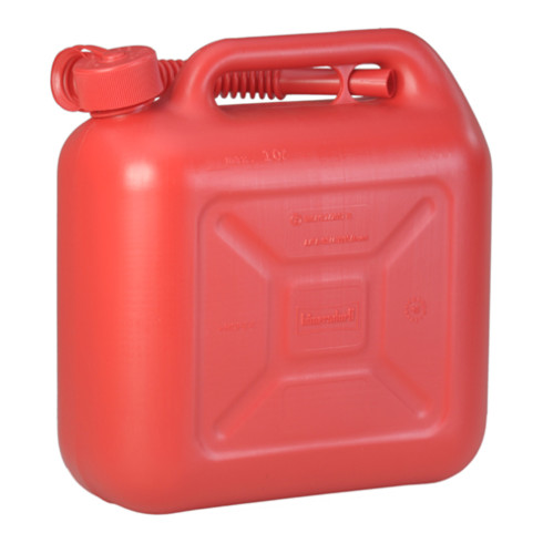 Nourrices à carburant STANDARD 10 L, PE-HD rouge, homologation NU, accessoire rouge