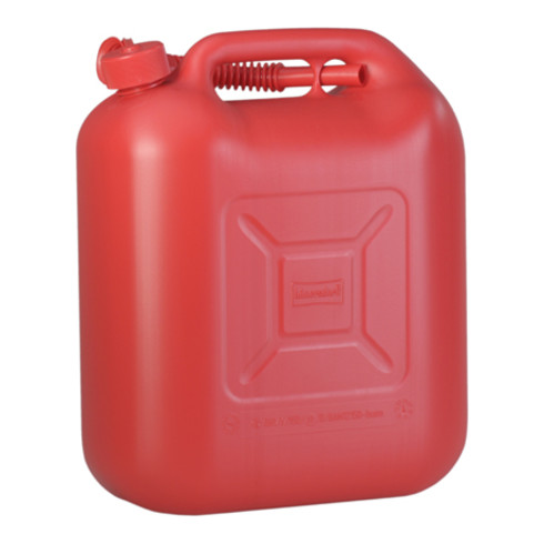 Nourrices à carburant STANDARD 20 L, PE-HD rouge, homologation NU, accessoire rouge