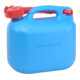 Nourrices à carburant STANDARD 5 L, PE-HD bleu, homologation NU et accessoires rouges-1