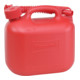 Nourrices à carburant STANDARD 5 L, PE-HD rouge, homologation NU et accessoires rouges-1