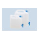 Nourrices à eau ECO 22 L avec robinet, PE-HD naturel, robinet de vidange fixement monté (bleu)-5