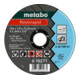 Novorapid 125 x 1,0 x 22,23 mm, inox, meule de tronçonnage, modèle droit metabo