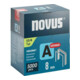 Novus Agrafe fine A type 53/8 mm ST, boîte de 5000 pièces-1