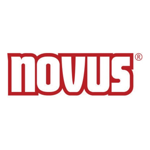 NOVUS Blockheftgerät B40 023-0056 max. 100Bl. Metall/Kunststoff gr/sw