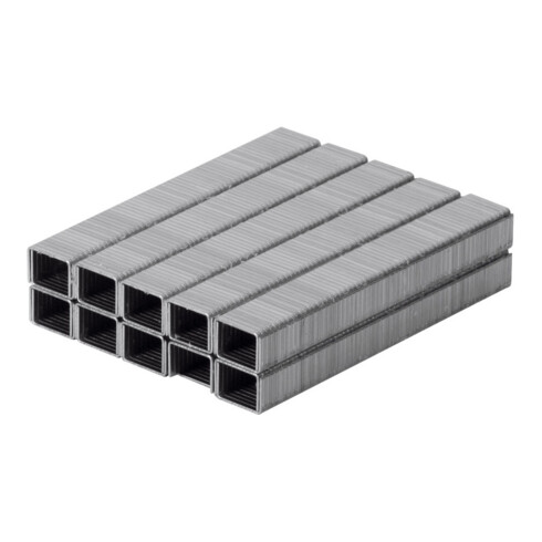 NOVUS Platte nieten, set 1200- resp. 600-delig, Type D, Maximale indrijfdiepte nieten: 14 mm