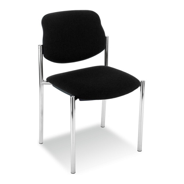 Nowy Styl Besucherstuhl STYL 4L chrom schwarz