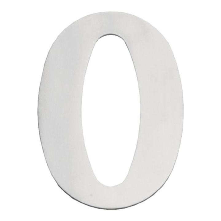 Numéro de maison Numéro 0 VA ma 150mm B.110mm