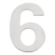 Numéro de maison Numéro 6 VA ma 150mm B.108mm-1