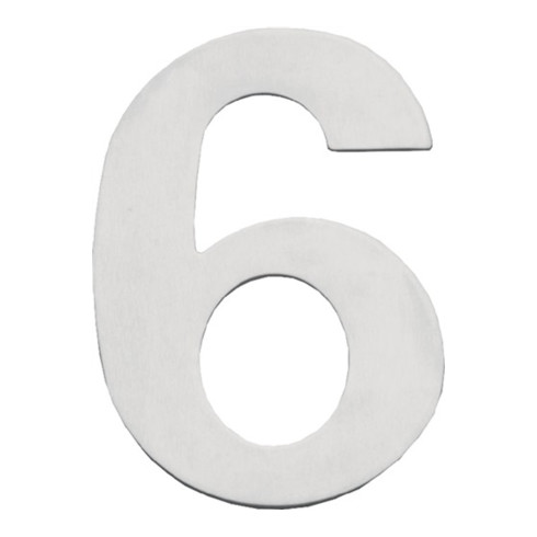 Numéro de maison Numéro 6 VA ma 150mm B.108mm