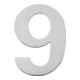 Numéro de maison Numéro 9 VA ma 150mm B.108mm