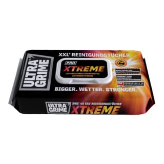 nuvik Chiffons de nettoyage Xtrem 40 pièces Pack professionnel extra grand extra humide