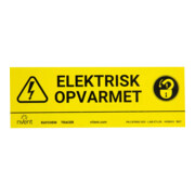 nVent Thermal Kennzeichnungsaufkleber -Elektrisch beheizt- LAB-ETL-DE/FR/IT-3