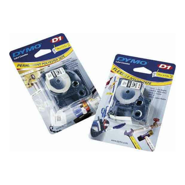 NWL D1 Bande en nylon noir/blanc 12 mm/3,5 m 16957