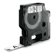 NWL D1 Ruban d'étiquettes 12 mm/7 m noir sur blanc 45013-1