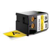 NWL Schriftband XTL Vinyl 54mm x 7m schwarz/gelb