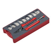 NWS Pince à sertir et assortiment de manchons 143-BS