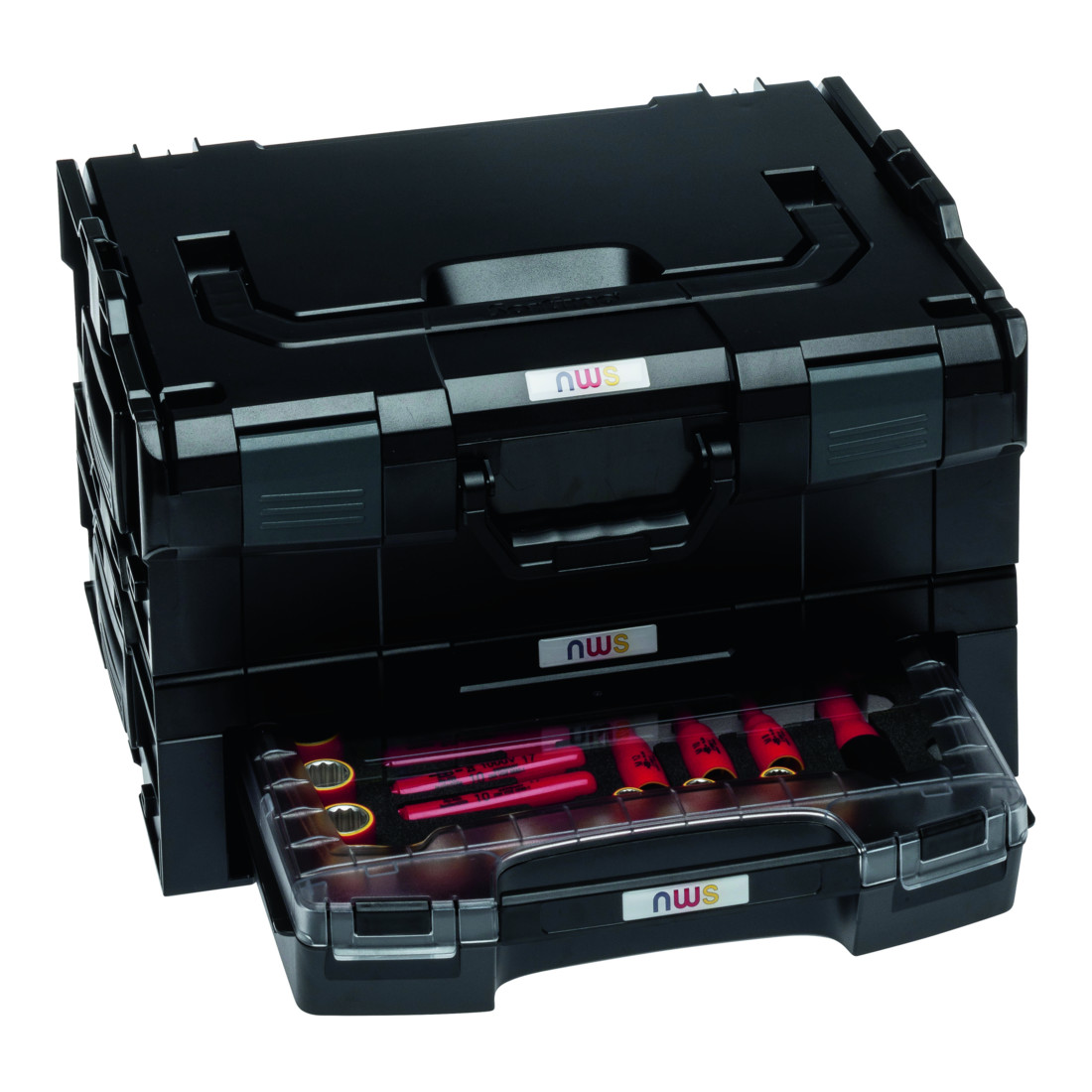 NWS Valigetta per elettricista Sortimo L-BOXX, 23 pezzi