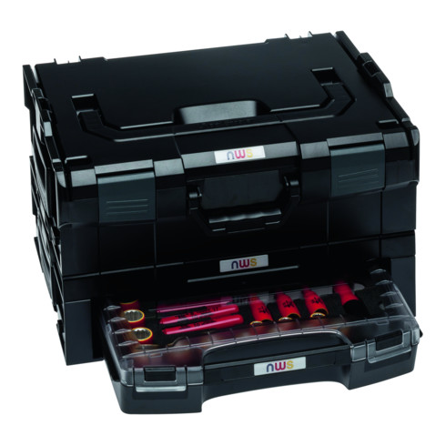 NWS Werkzeugbox Sortimo L-BOXX 1000V, 17-teilig mit T-Aufsteckschlüssel