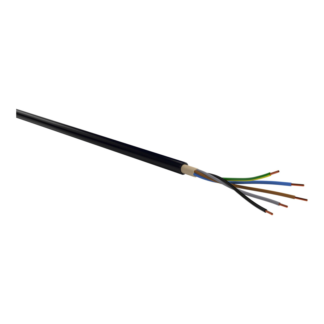 NYY-J 5x 2,5RE Eca Ri100 Câble haute tension