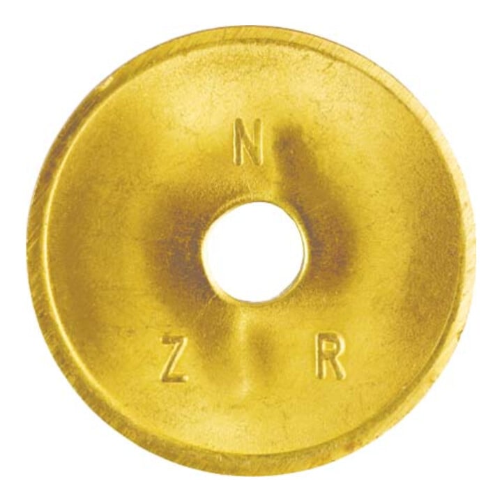 NZR Marque standard D= 26 mm Épaisseur 1,6 mm WM laiton, 2020