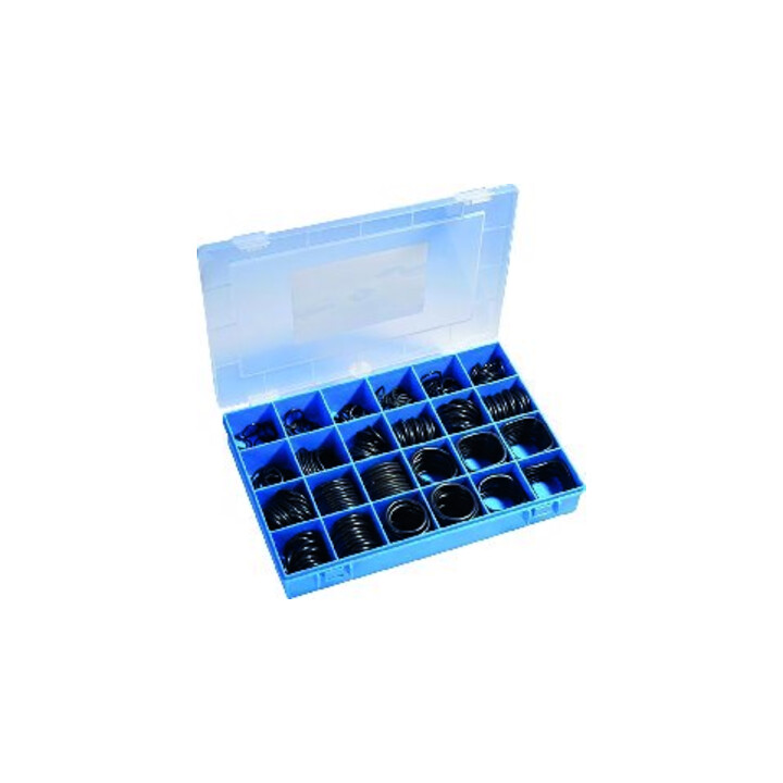 O-Ring BOX K, NBR 70, NBR 70, pouces, 407 pièces, 32 dimensions, 2,9x1,78 à