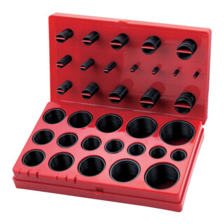 O-Ring BOX K, NBR 70, NBR 70, zöllig, 407 St. 32 Abmessungen, 2,9x1,78 bis