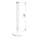 OBO Bettermann Aiguille en acier trempé 2x60 mm acier brut 362 60 BK