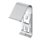 OBO Bettermann Attache de couvercle universelle VA, 1.4310 DKU A2