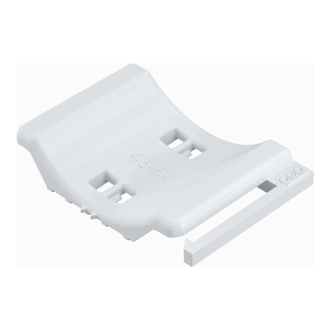 OBO Bettermann Bac universel de contrepoids combiné pour double bac 2058UW 52 LGR