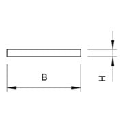 OBO Bettermann Bande d'acier 30×3,5 mm, St, FT 5052 DIN 30X3.5/25kg-4