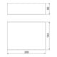 OBO Bettermann Bloc mousse isolant 200×144×60 I P FBA-B200-14