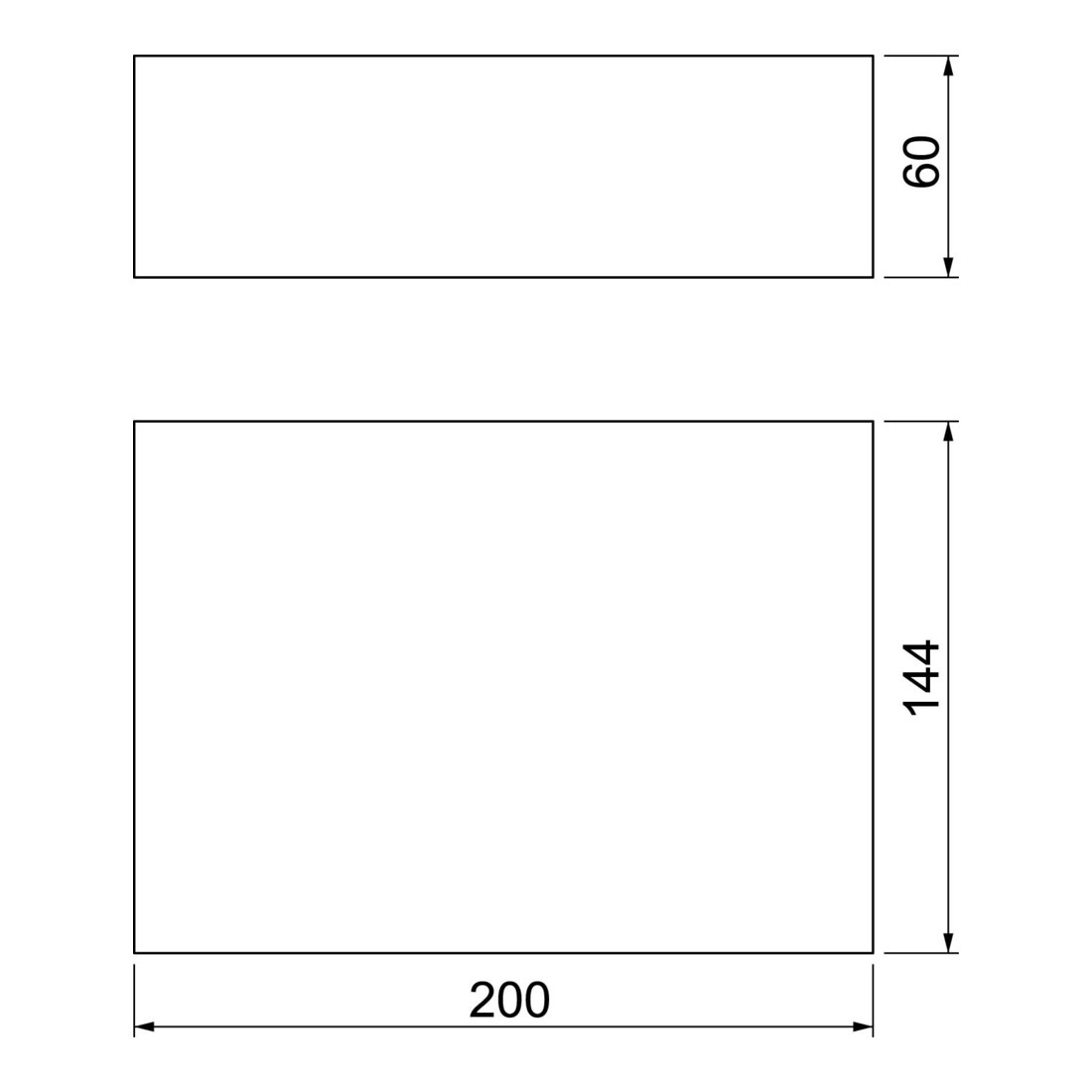 OBO Bettermann Bloc mousse isolant 200×144×60 I P FBA-B200-14
