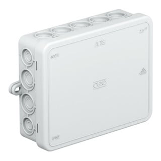 OBO Bettermann Boîte de dérivation câble 125 x 100 x 38 mm A 18