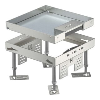 OBO Bettermann Boîte de distribution carrée 200 × 200 mm RKSN2 4 VS 20