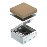 OBO Bettermann Boîte de sol complète 3x prise VDE UDHOME4 2V V-1
