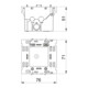 OBO Bettermann Boîte d'encastrement pour appareils 1 poste 71 × 76 × 51 mm gr 71GD8-2