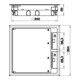 OBO Bettermann Boîtier de commande pour montage en gaine GES9 55U V 7011
