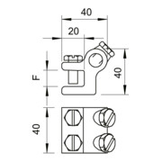 OBO Bettermann Bornier de connexion Vertr vz 272 14-3