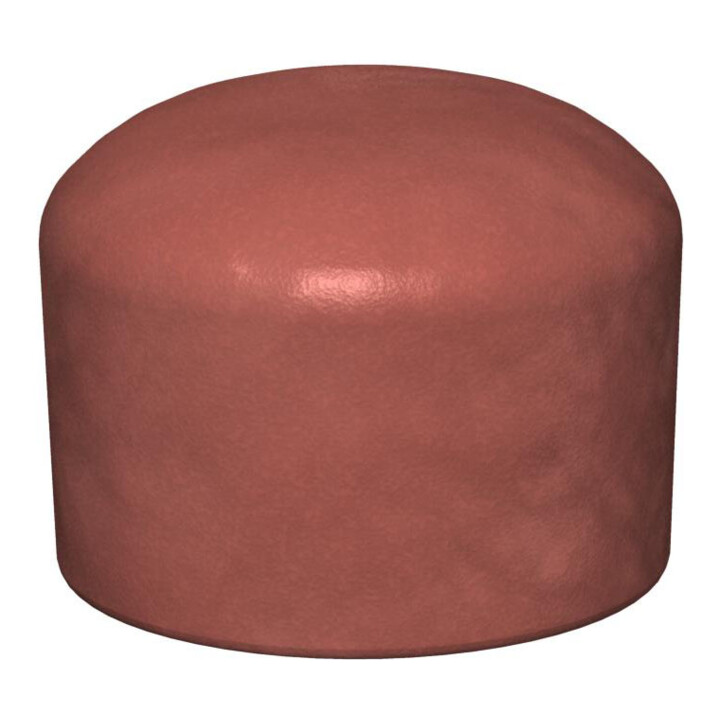 OBO Bettermann Bouchon de protection 107 × 70 brun FBA-SN107