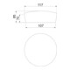 OBO Bettermann Bouchon de protection 107 × 70 brun FBA-SN107