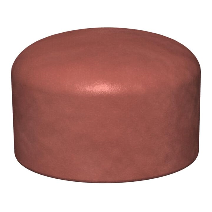OBO Bettermann Bouchon de protection 122 × 70 marron FBA-SN122