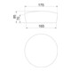 OBO Bettermann Bouchon de protection 165×70 brun FBA-SN165