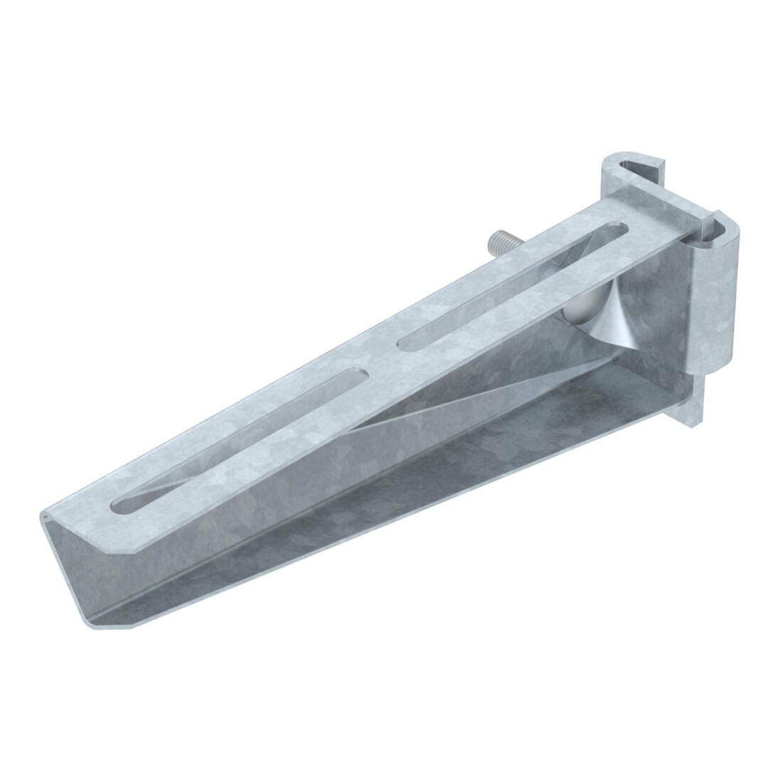 OBO Bettermann Bras de levier isolé galvanisé à chaud 210 mm AS 30 21 FT