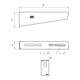 OBO Bettermann Bras mural de support 310 mm MWA 12 31S FS
