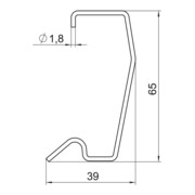 OBO Bettermann Bride de serrage pour console BKN50-200 SP3-4