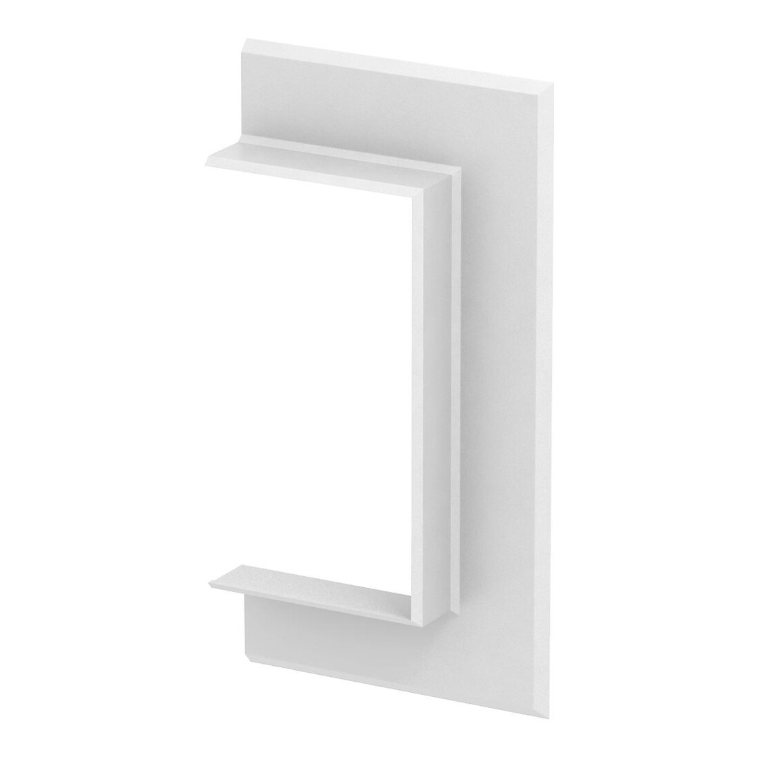 OBO Bettermann Cache de finition murale ouvert G-KWAO70130RW