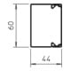 OBO Bettermann Canal de guidage de câbles 2 m 40×60 mm LKM40060RW