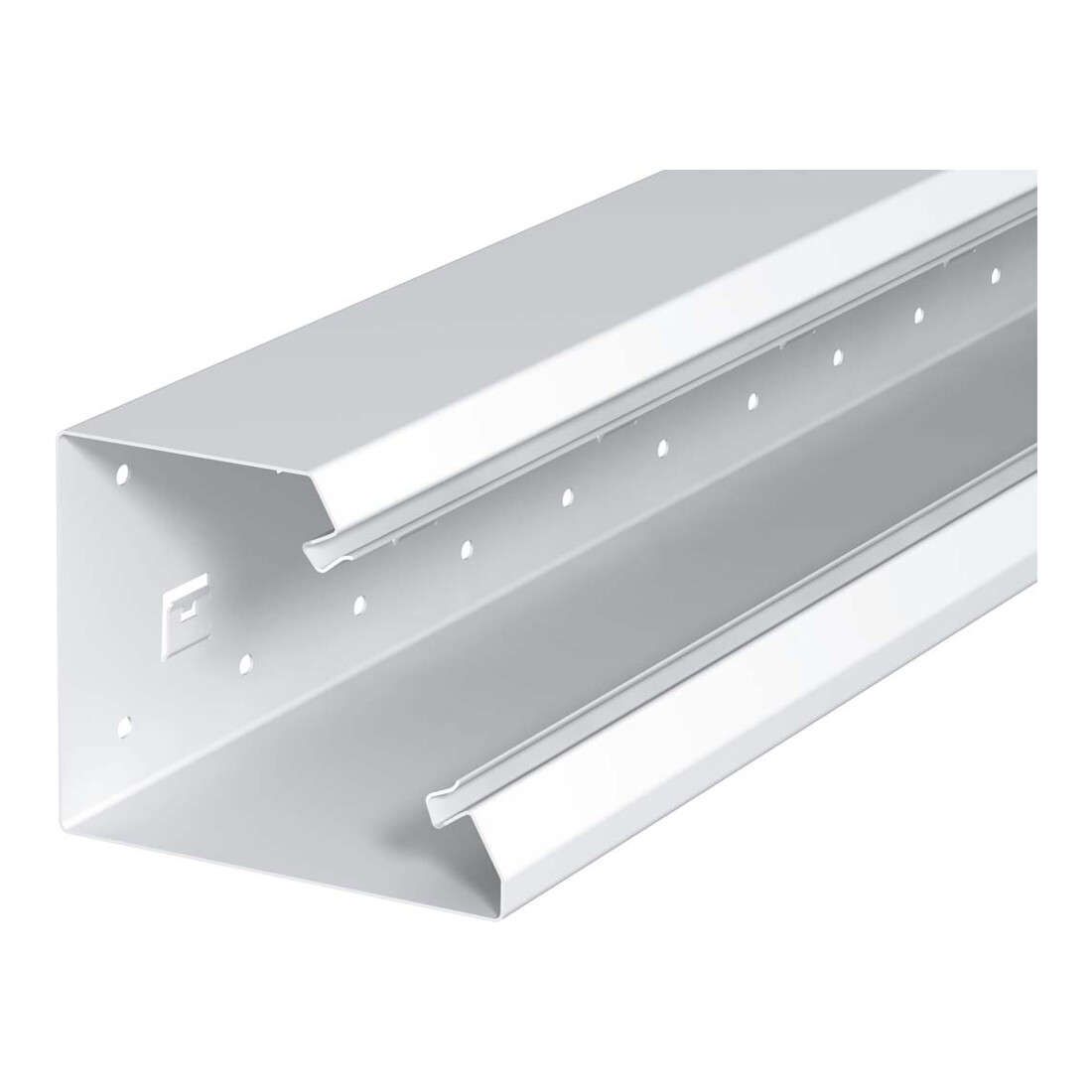 OBO Bettermann Canal d’encastrement pour appareils 133 × 110 × 2000 GEK-SA133110RW