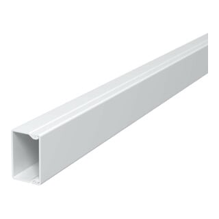OBO Bettermann Canal mural et plafond 40 × 40 mm, PVC WDK40040RW